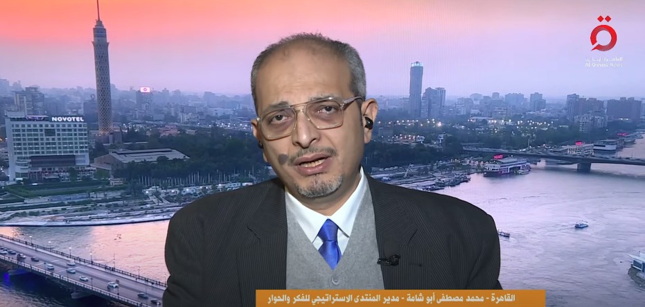 محمد مصطفى أبو شامة، مدير المنتدى الاستراتيجي للفكر والحوار