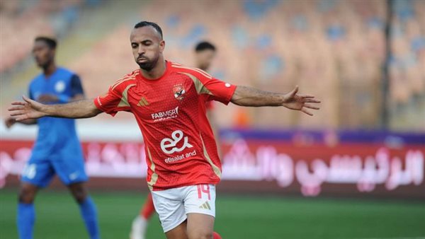 لاعب النادي الأهلي محمد مجدي أفشة