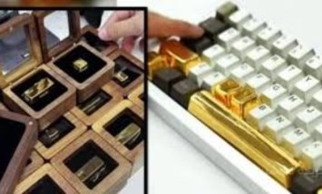 ذهب حقيقي لموظفي شركة صينية.. لوحة المفاتيح تتحول إلى ثروة