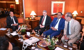 وزير الخارجية خلال اللقاء