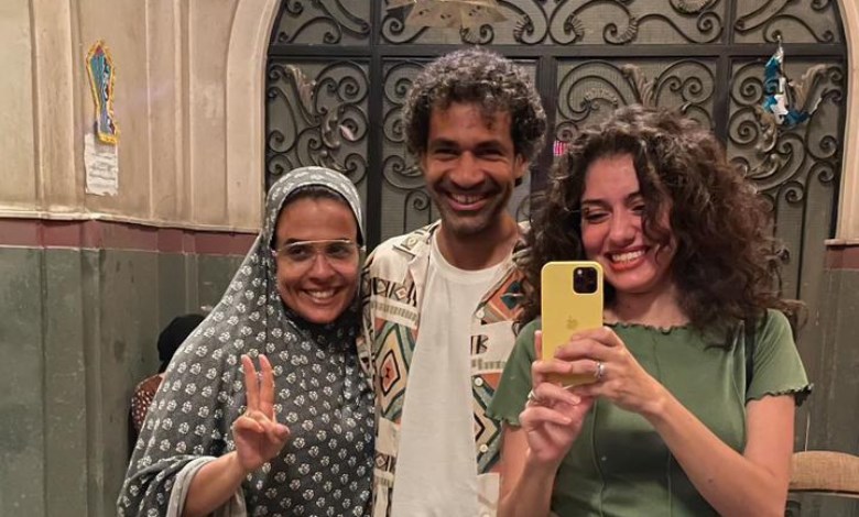 صدقي صخر من كواليس فيلم قفلة المشارك في مهرجان القاهرة السينمائي