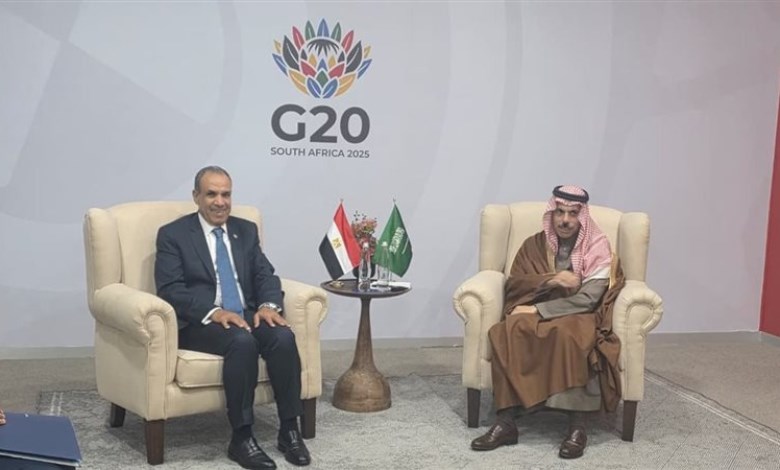 وزير الخارجية خلال اللقاء