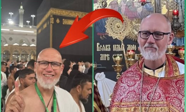 رئيس كنيسة سابق يؤدي مناسك الحج