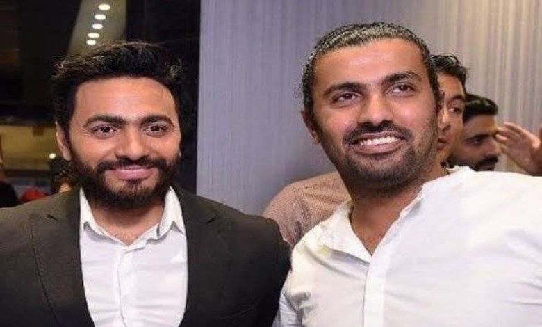 تامر حسنى ومحمد سامي