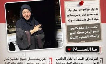 حقيقة قرار علاج عبلة كامل على نفقة الدولة.. وتوضيح من نقابة الممثلين 