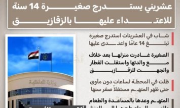 حبسها 3 أيام واعتداء مستمر.. عشريني يستدرج طفلة 14 سنة بالزقازيق والأمن يلقي القبض عليه