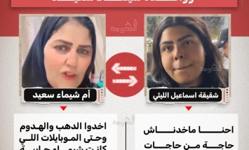 شيماء سعيد وشقيقة الليثي