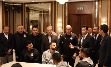 وزير الشباب والرياضة يحفز لاعبي المتتخب