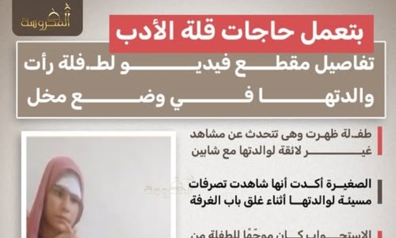 فيديو لطفلة يثير ضجة واسعة.. واتهامات بانتهاك حقوق الأطفال