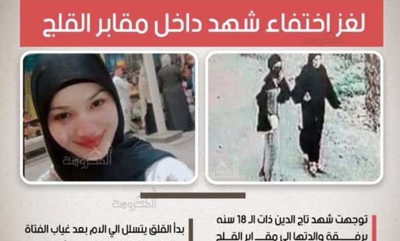 راحت تجيب مياه علشان تسقي الصبار.. لغز اختفاء «شهد» داخل مقابر القلج
