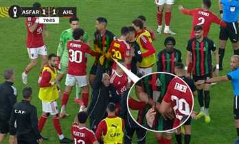 الأهلي والجيش الملكي 