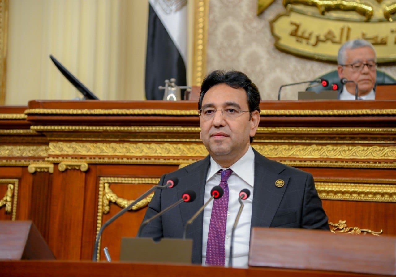  أيمن محسب، وكيل لجنة الشئون العربية بمجلس النواب