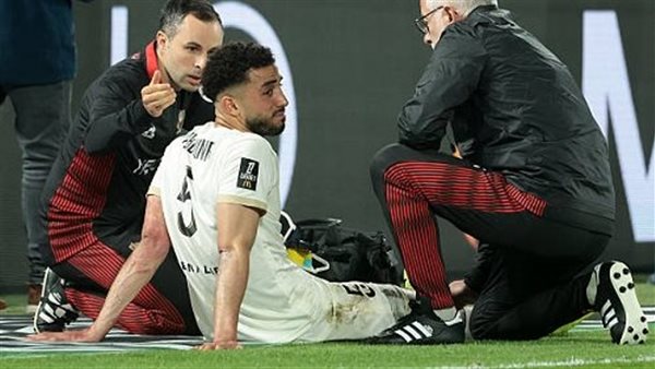 إصابة محمد عبد المنعم
