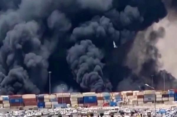 انفجار ميناء الشهيد رجائي

