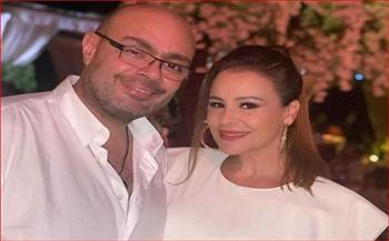 كارول سماحة وزوجها وليد مصطفى
