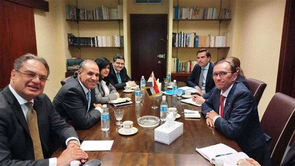 وزير الخارجية يلتقي نظيره النرويجي