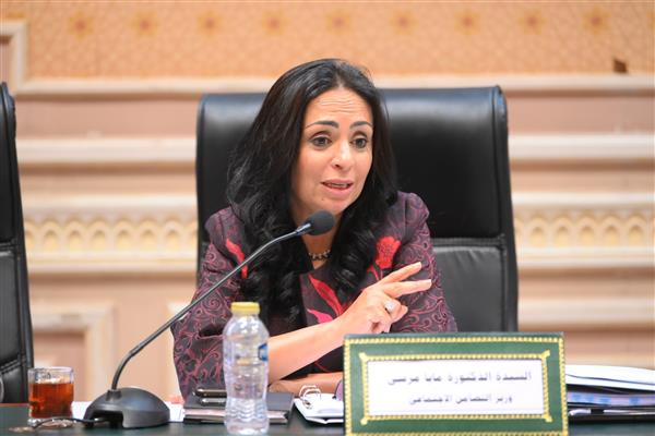 الدكتورة مايا مرسي وزيرة التضامن الاجتماعي
