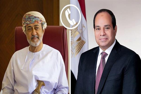  الرئيس عبد الفتاح السيسي وسلطان عمان