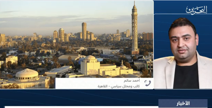 الكاتب الصحفي أحمد سالم رئيس تحرير موقع المحروسة الإخباري