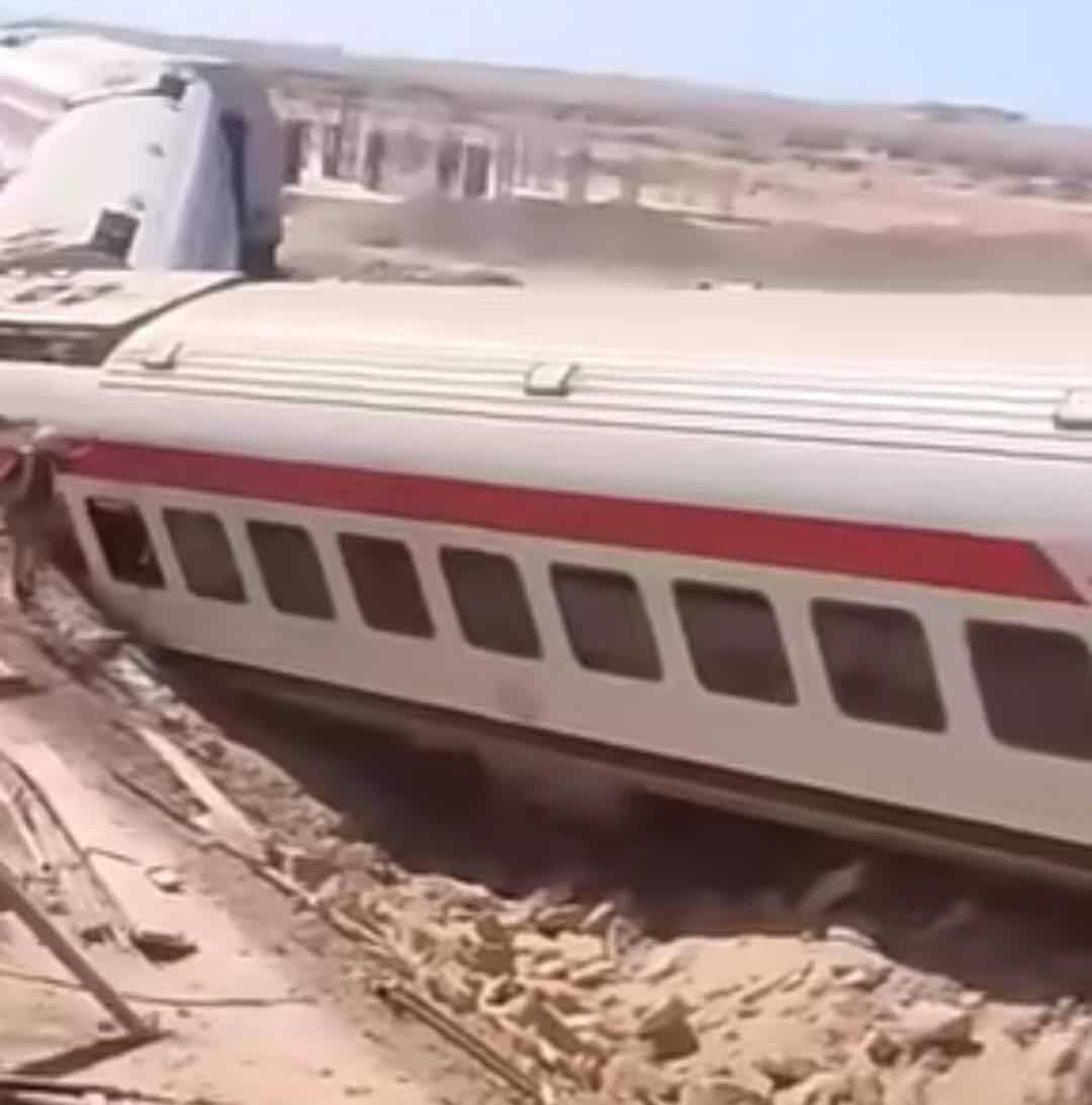 حادث قطار مطروح