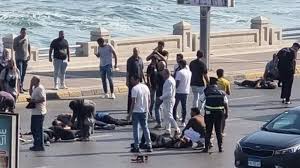 حادث كورنيش الشاطبي بالإسكندرية