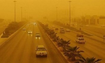 عاصفة ترابية