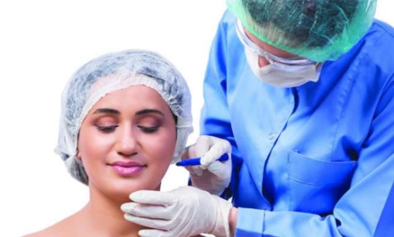 حقن تجميل على الهواء
