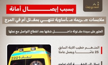 مقتل أم في المرج بسبب إيصال أمانة.. تفاصيل الجريمة المأساوية وخلفيتها