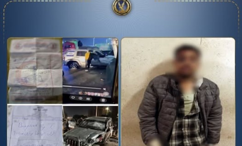 حادث كرداسة.. سيارة تصدم 6 أشخاص بعد مشادة أمام محل تجاري
