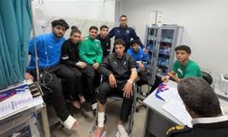 فريق بيراميدز بعد الحادث