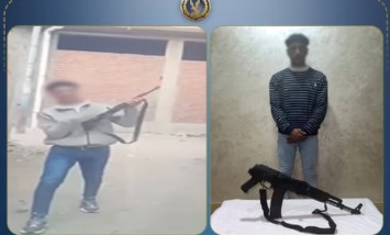 ضبط عامل بالدقهلية بعد ظهوره بسلاح "هيكلي" في فيديو استعراضي