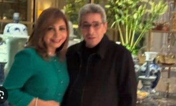 محمود سعد و لميس الحديدي 