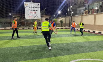 تنفيذ الانشطة الترفيهية للمتعافين