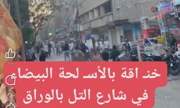 «استعراض للقوة» .. خناقة بالأسلحة البيضاء في شارع التل بالوراق | فيديو