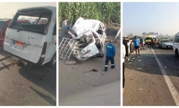 حادث طريق شبرا بنها الحر