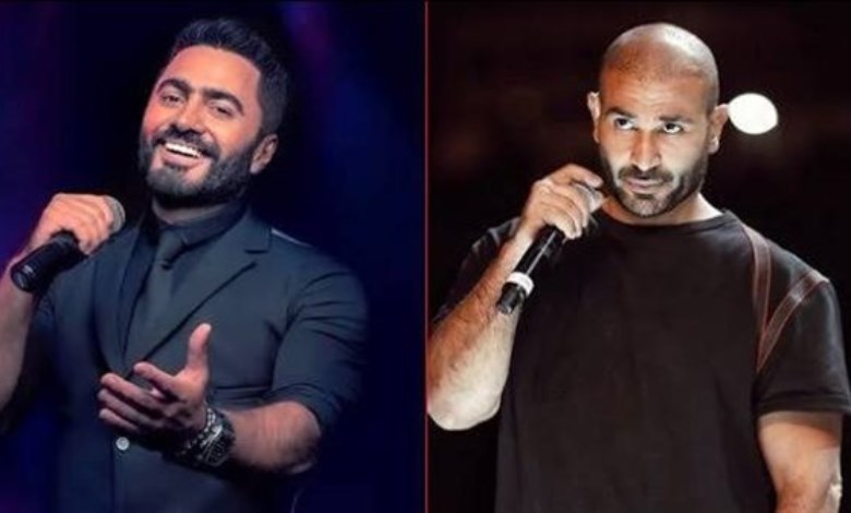 تامر حسني وأحمد سعد 